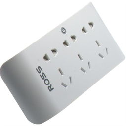 罗尔思t33c a六孔3 3国标无线直插墙插转换器 一拖六家电配件产品图片2 it168