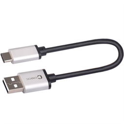 弗吉凯柏 cabos f0652 type c数据线usb c 乐视1s家电配件魅族pro5 x600小米4c充电器连接线2米 usb2.0银色黑线家电配件产品图片2 it168